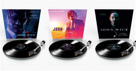 John Wick Trilogy Gets Official Vinyl Soundtrack Releases from Varese Sarabande