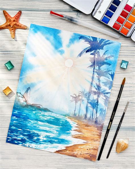 Summer Painting Ideas 🏖 | Summer painting, Mandala design art, Diy art painting