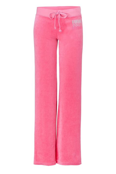 Juicy Couture Passion Pink Velour Choose Couture Pants in Pink | Lyst