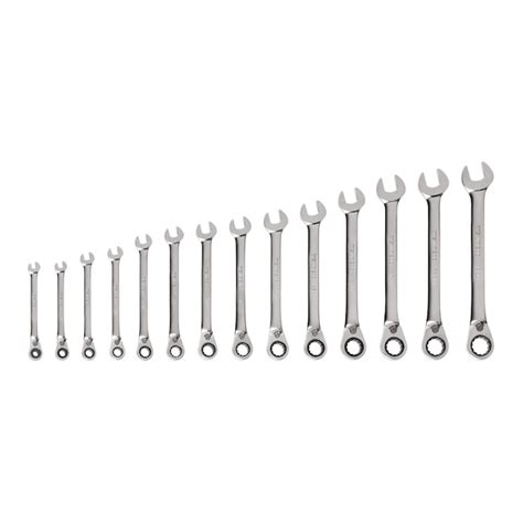 TEKTON 14-Piece Set Metric Ratchet Wrench WRC94002 at Lowes.com