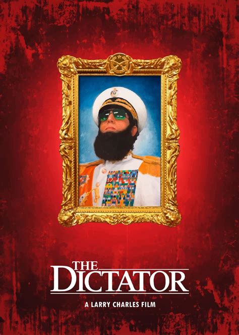 'The Dictator' Poster, picture, metal print, paint by Bo Kev | Displate