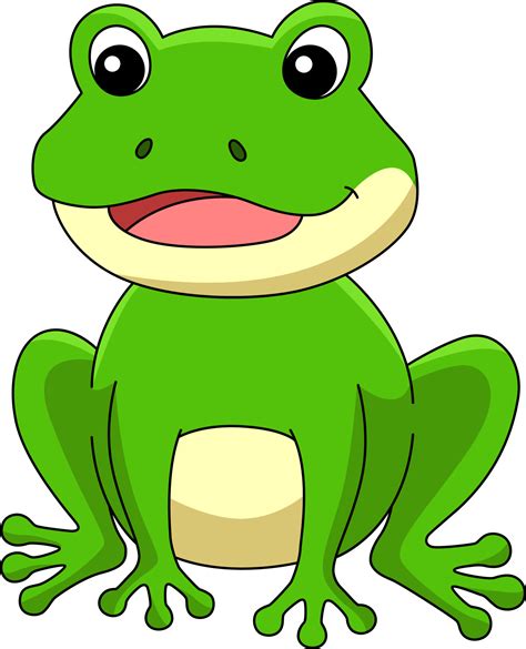 Frog Cartoon Colored Clipart Illustration 6325641 Vector Art at Vecteezy