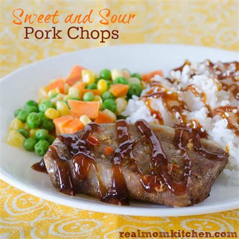 Sweet and Sour Pork Chops | Real Mom Kitchen