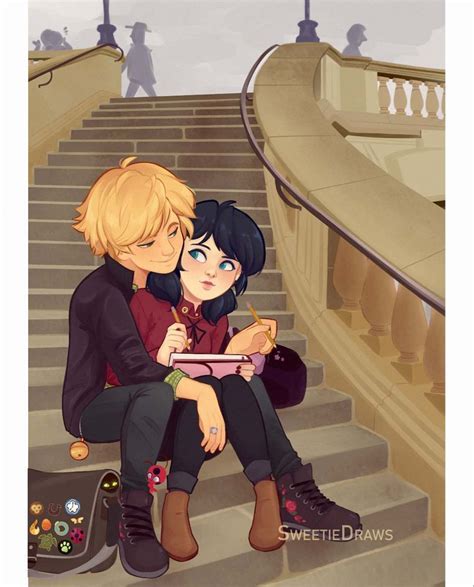 Anime Cute Adrienette Anime Cute Miraculous Ladybug - img-broseph