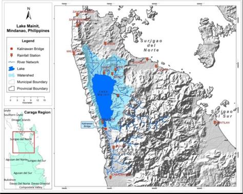 Lake Mainit in Mindanao, Philippines. | Download Scientific Diagram