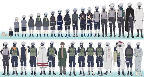 Kakashi's Evolution | Kakashi hatake, Kakashi, Imagenes de kakashi