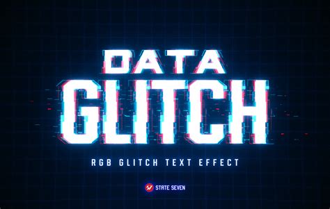 Data Glitch Text Effect | FREE :: Behance