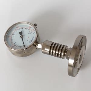 High Temperature Diaphragm Seal Pressure Gauge - SILVER AUTOMATION ...