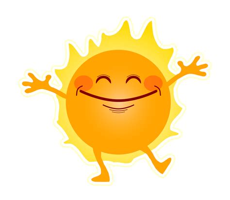 Happy Sun Clipart