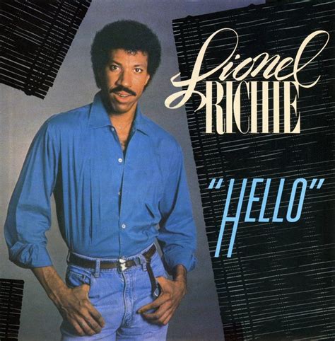 1980's - Hello (Lionel Richie song) | Hello lionel richie, Lionel ...