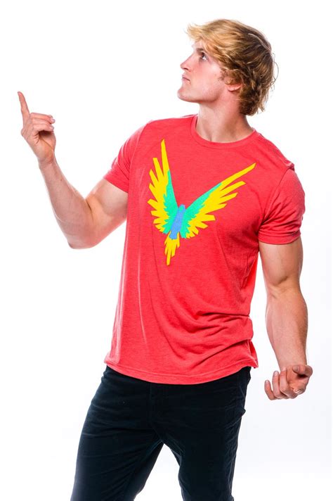 Logan Paul Merch Maverick The maverick loganpaul sporting the logo tank ...