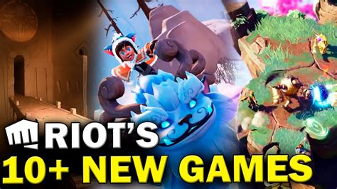 ALL 10+ Upcoming NEW Riot Games - YouTube