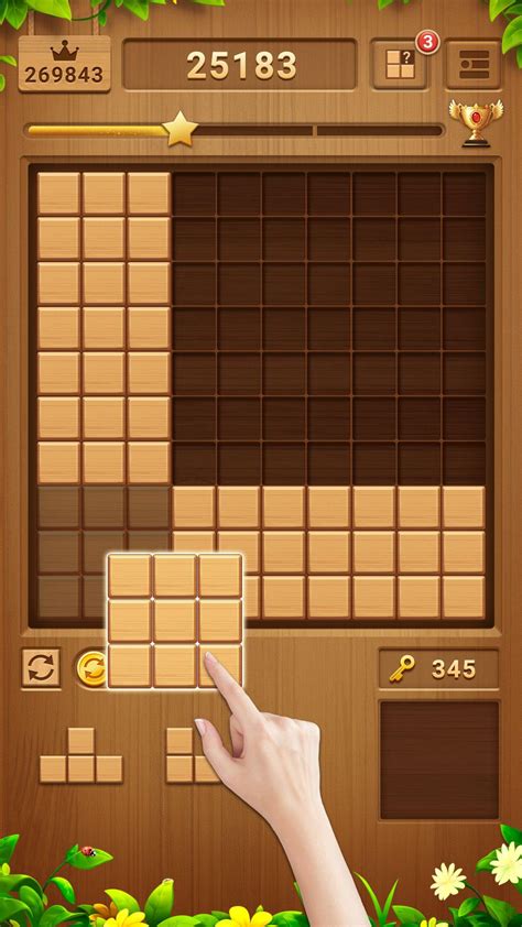 Wood Block Puzzle - Free Classic Block Puzzle Game for Android - APK ...