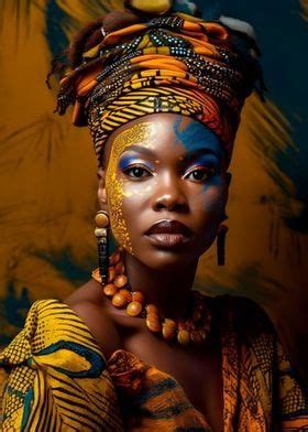 Africa Symbol, Symbols Tattoos, Queen Poster, Head Wrap Styles, African ...