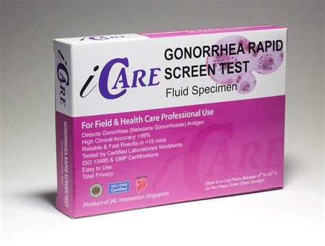 iCare Rapid Home Gonorrhea Test Kit - Fast Results with High Accuracy ...