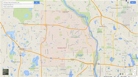 Brooklyn Park Minnesota Map - United States