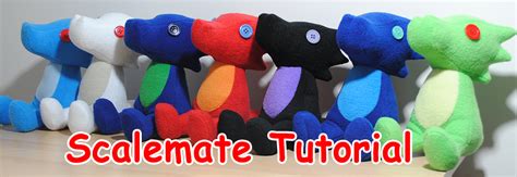 Metroidhat-Scalemate Plushie Tutorial part 2