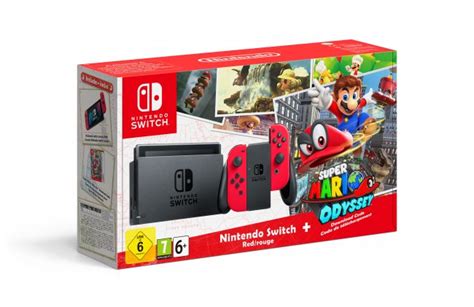 Super Mario Odyssey Switch bundle announced