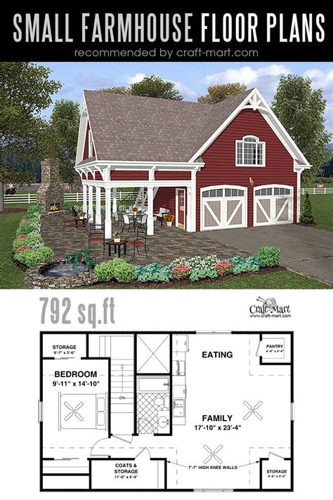 Small farmhouse plans for building a home of your dreams - Craft-Mart