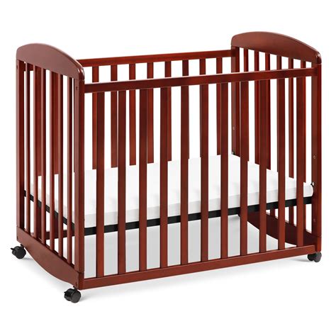 DaVinci Alpha Rocking Mini Crib, Rich Cherry - Walmart.com - Walmart.com