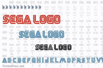 Sega Logo Font Download - Fonts4Free