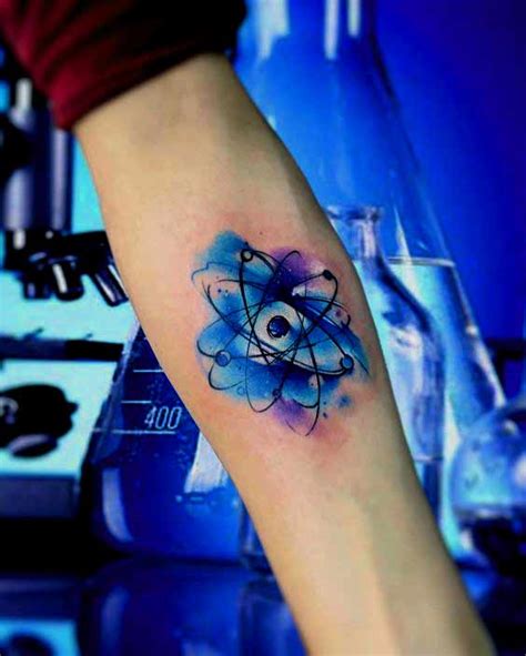 45 Best Atomic Tattoos Designs and Ideas With Meanings