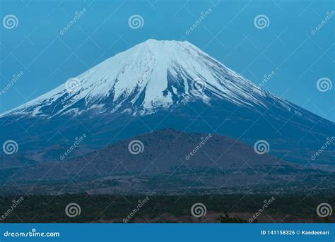 Mount Fuji or Mt. Fuji, the World Heritage, View at Lake Shoji ...