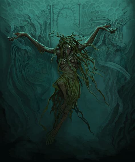 Morbid Fantasy • Sea Hag by Stephen Oakley Sheila of the Diver’s...