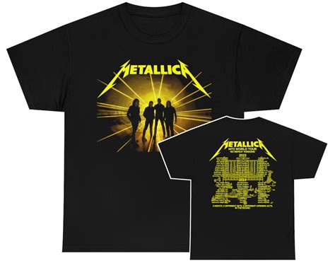 Metallica Tour Shirts 2024 - Roxy Wendye