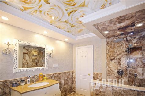 Bathroom Stretch Ceiling Design| False Ceilings | POP Design