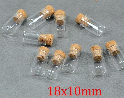 50 Pieces Small Glass Bottles With Corks Glass Vials Mixed - Etsy