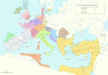 Alemanni - Wikipedia | Roman empire, Europe map, Map