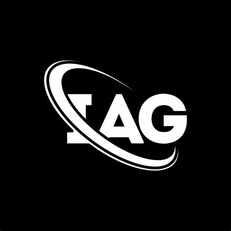 logotipo de iag. letra iag. diseño del logotipo de la letra iag. Logotipo de las iniciales iag ...