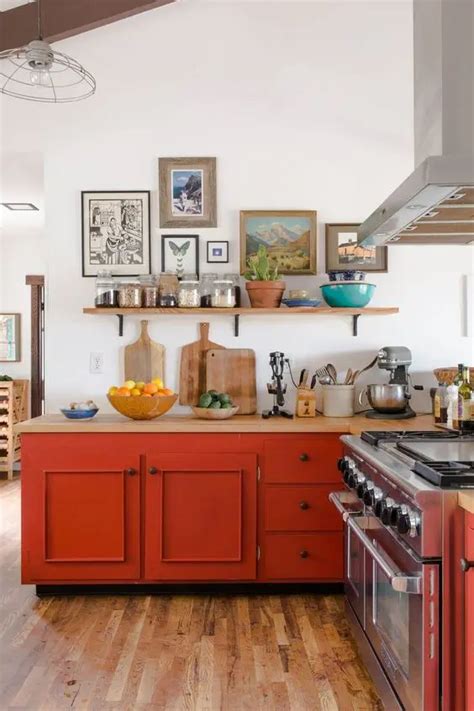 25 Cheerful And Bold Orange Kitchen Decor Ideas - Shelterness