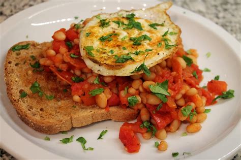 Cook In / Dine Out: Spicy Beans And Pepperoni On Toast With Fried Eggs