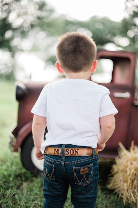 High Springs Leather | Kids and Children Leather Name Belts