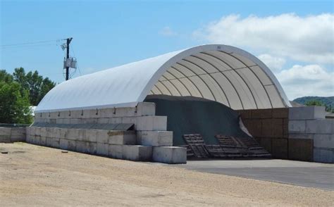 Tarp buildings for agricultural, commercial storage - Portable Garage ...