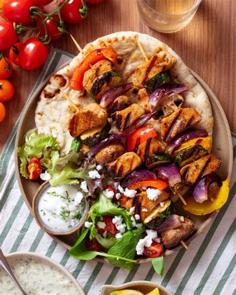 Grilled Vegan Kebabs with Mediterranean Marinade - School Night Vegan