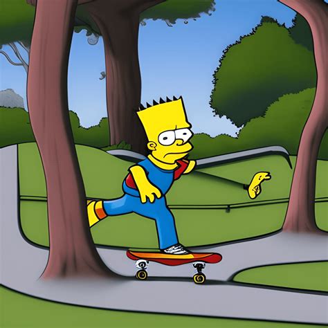 HD Wallpaper: Bart Simpson, Skateboard, The Simpsons, 56% OFF