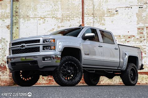 Lifted 2015 Chevrolet Silverado 1500 with 20×10 XD Series Grenade Wheels and 7 Inch Rough ...