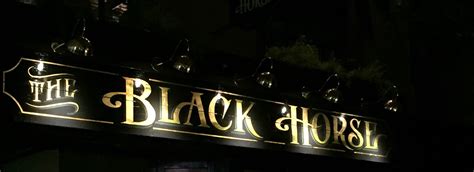 The Black Horse Pub Facade on Behance