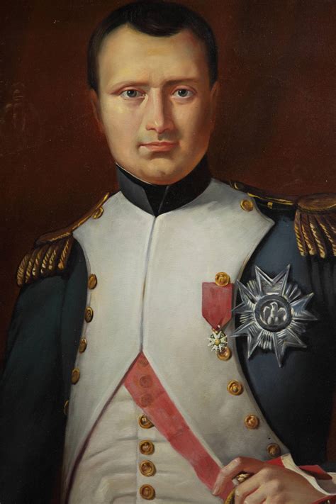 French Oil on Canvas Portrait of Napoleon Bonaparte at 1stDibs | napoleon bonaparte portraits ...
