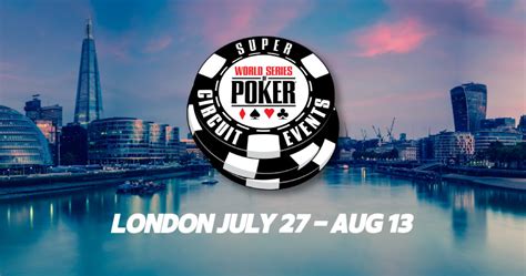 WSOP Super Circuit Series Returns to London with GGPoker - PokerListings