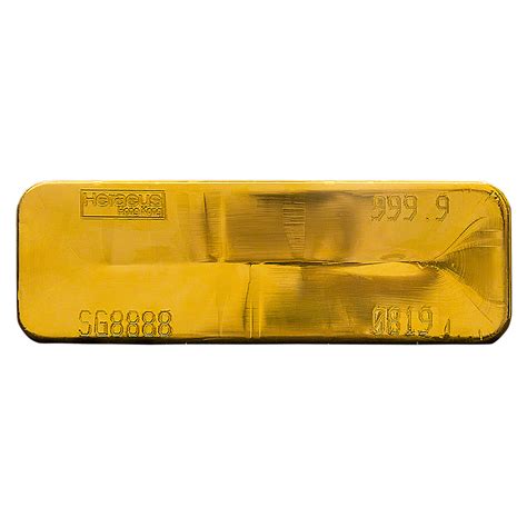 Buy 400 oz Heraeus Gold Bullion Bar