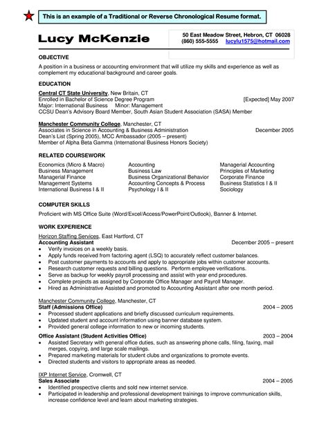 Reverse Chronological Resume Format Meaning Best Resume Format 2021 - Riset