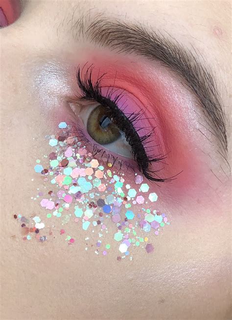 Pink Glitter Princess Festival Makeup – Hannah Amethyst