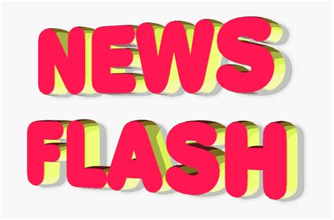 Free Clipart News Flash Png Library Library News Flash - Flash Breaking ...