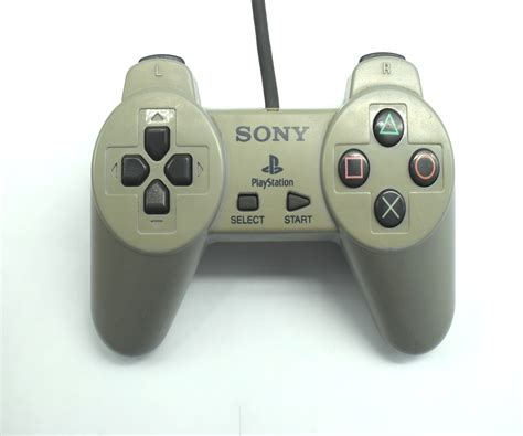 PS1 Official Controller Grey | PS1 Controller Grade B - Baxtros