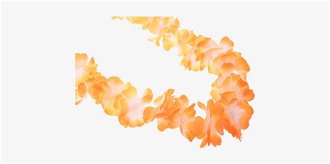 Hawaiian Lei Garland Orange - Hawaii Transparent PNG - 464x348 - Free ...