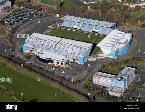 aerial view of Oxford United Football Club Kassam Stadium, UK Stock ...